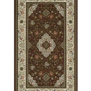 Tappeto Tabriz Marrone