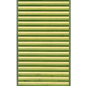 Tappeto Bamboo Degradè Verde